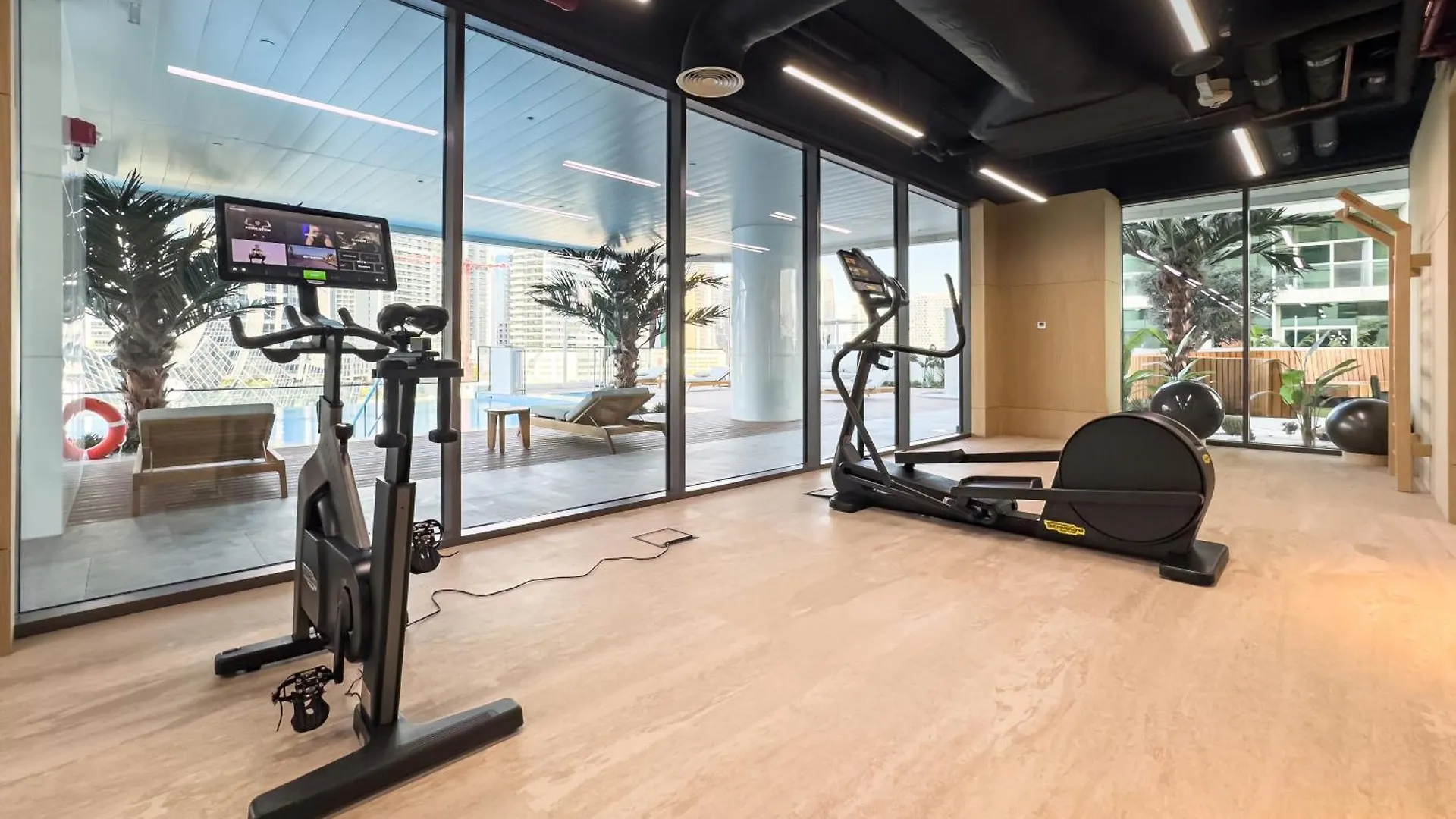 Luxury Marasi Drive, 1Bdr Apt With Private Jacuzzi 두바이 0*,  아랍에미리트