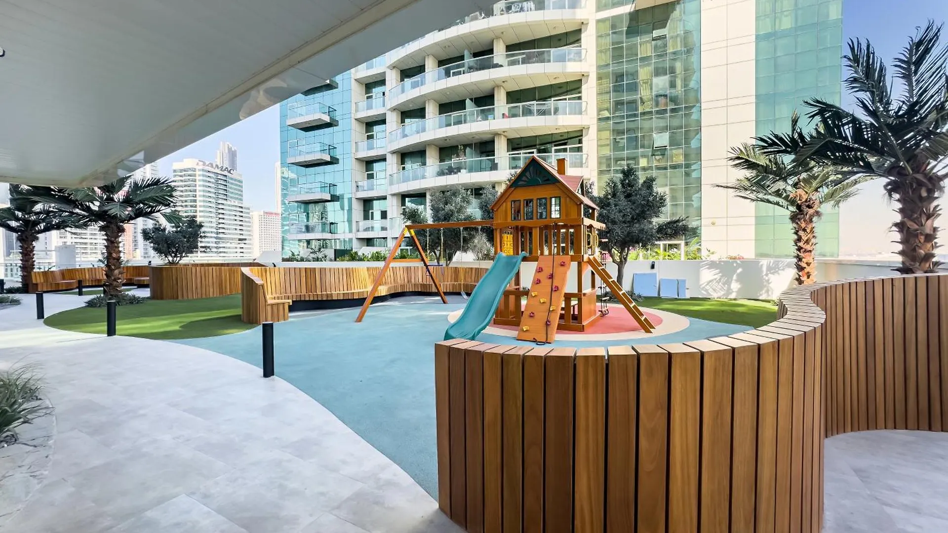 Luxury Marasi Drive, 1Bdr Apt With Private Jacuzzi 두바이 아파트