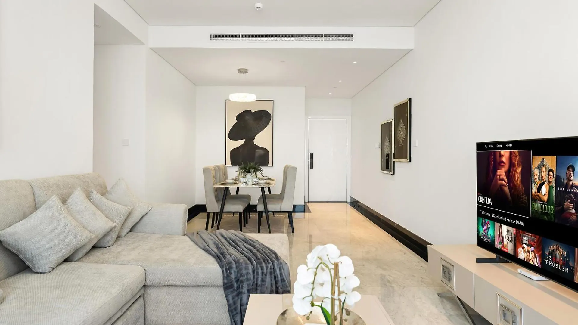 Luxury Marasi Drive, 1Bdr Apt With Private Jacuzzi 두바이 0*,  아랍에미리트